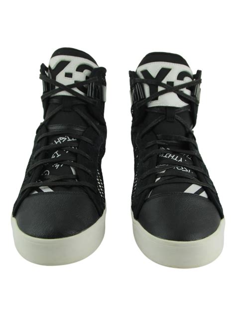 adidas y-3 laver high herren weiß schwarz|Adidas y3 high.